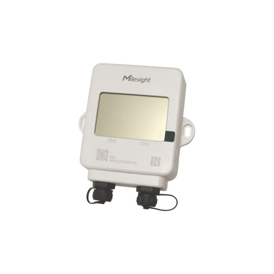 Czujnik temperatury z 2 punktami pomiaru (2 sondy w zestawie) z ekranem, bezprzewodowy do systemu AxiSens