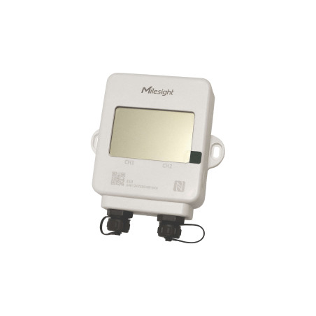 Czujnik temperatury z 2 punktami pomiaru (2 sondy w zestawie) z ekranem, bezprzewodowy do systemu AxiSens