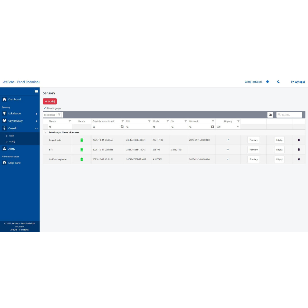 Pakiet OPTIMUM dla Aptek do monitorowania temperatury